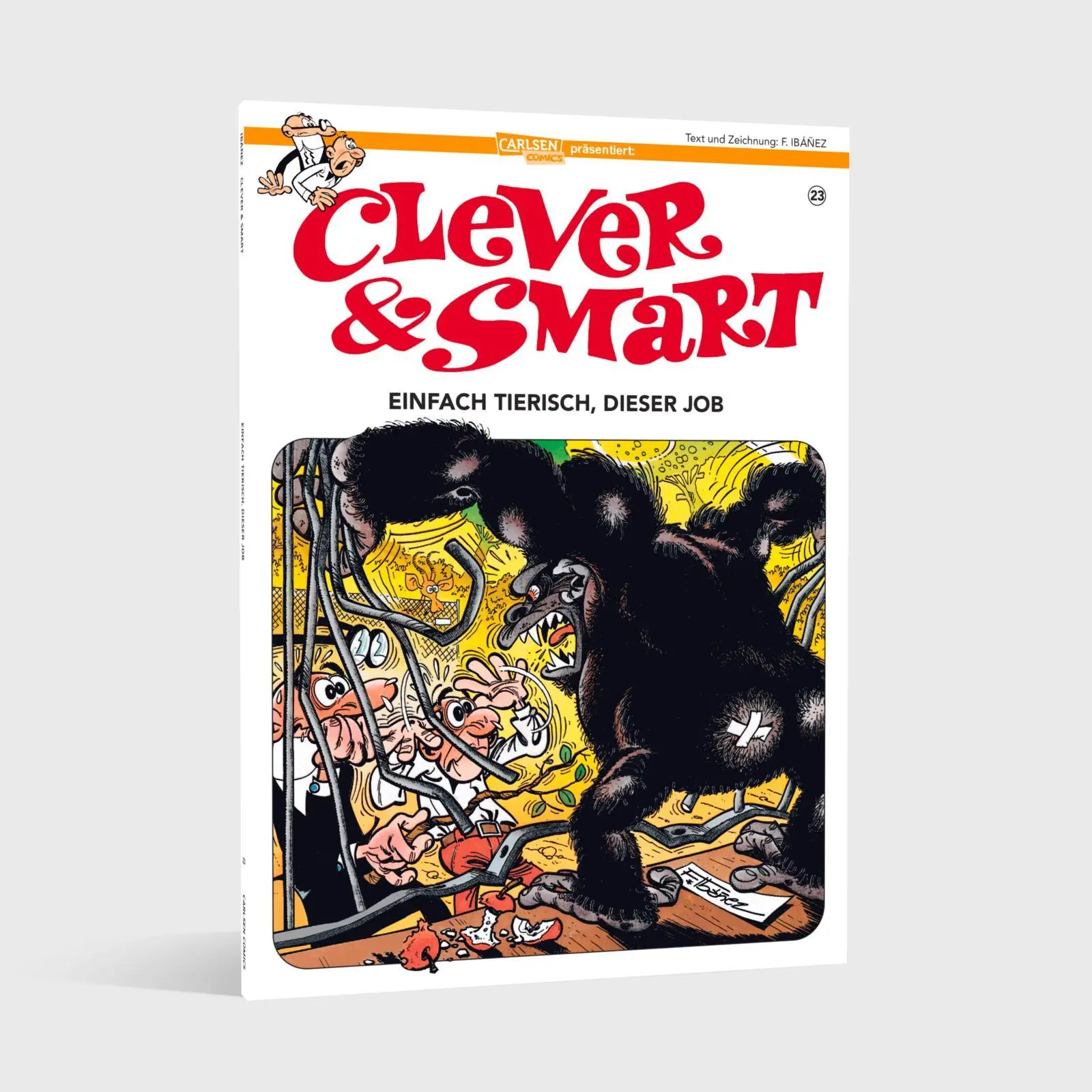 Bild: 9783551804341 | Clever und Smart 23: Einfach tierisch, dieser Job | Francisco Ibáñez