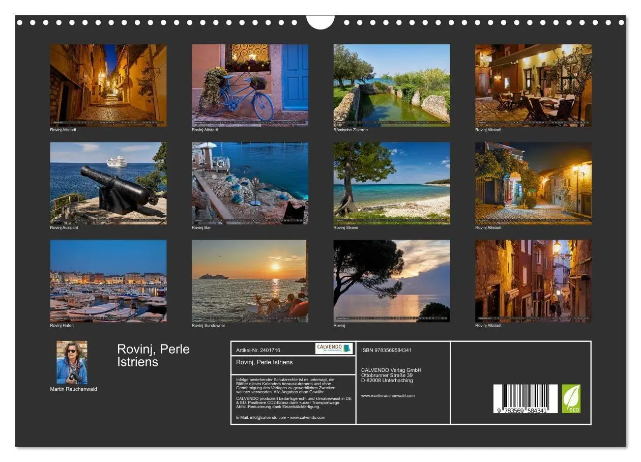 Bild: 9783569584341 | Rovinj, Perle Istriens (Wandkalender 2027 DIN A3 quer), CALVENDO...