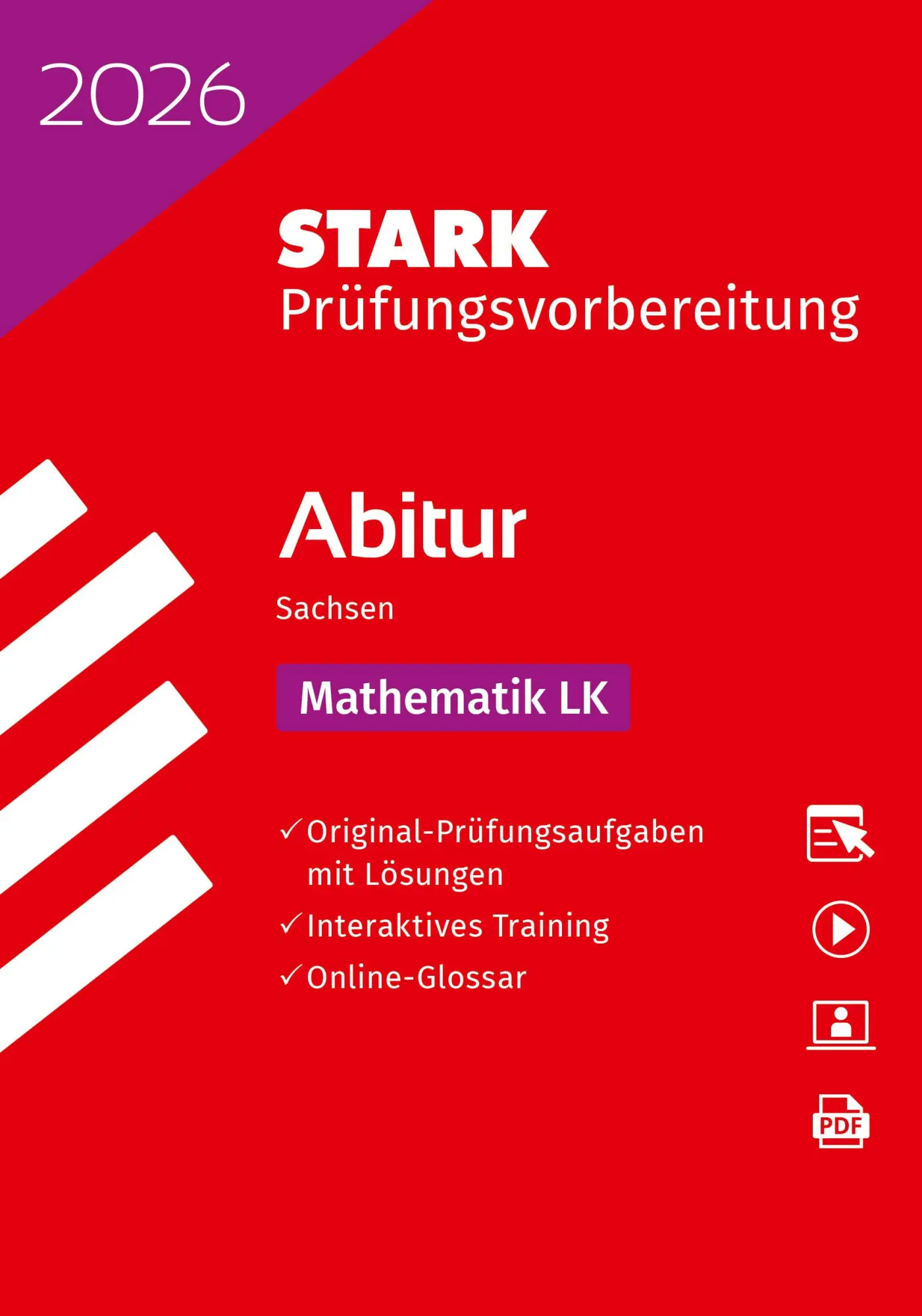 Cover: 9783849064341 | STARK Mathematik LK - Abitur 2026 Sachsen - Prüfungsvorbereitung