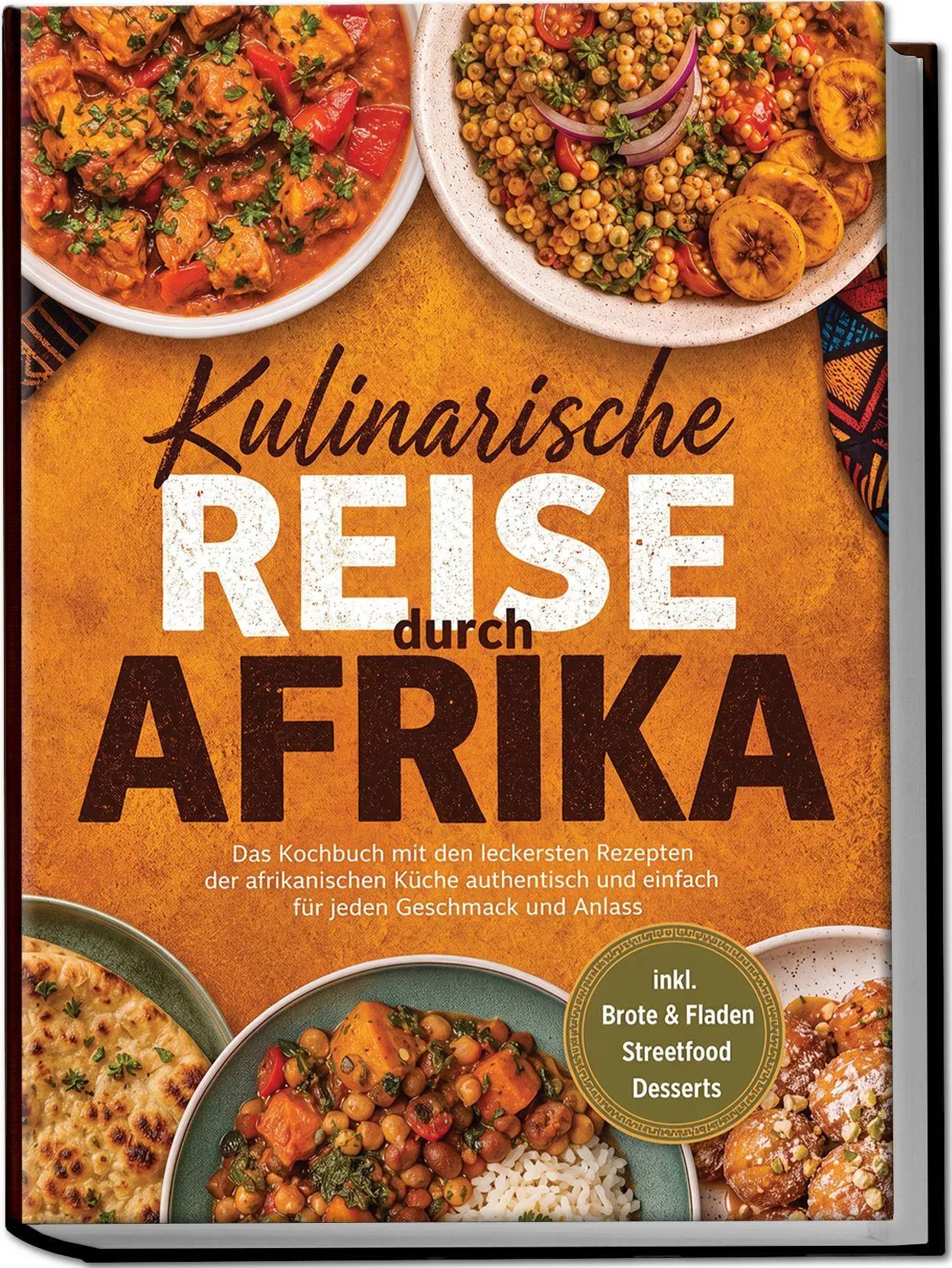 Cover: 9783989104341 | Kulinarische Reise durch Afrika: Das Kochbuch mit den leckersten...