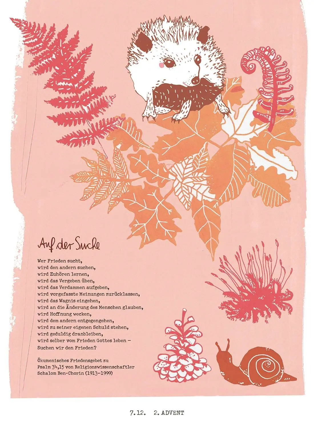 Bild: 4251693904441 | Lichtungen Advent 2025 | Stephanie Brall (u. a.) | Kalender | 44 S.