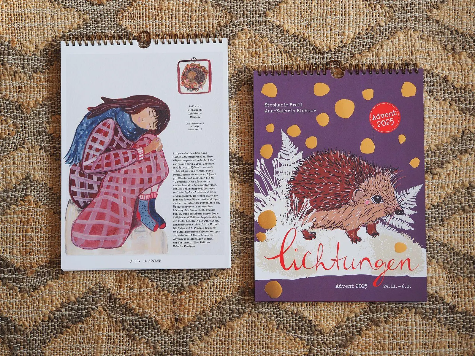 Bild: 4251693904441 | Lichtungen Advent 2025 | Stephanie Brall (u. a.) | Kalender | 44 S.