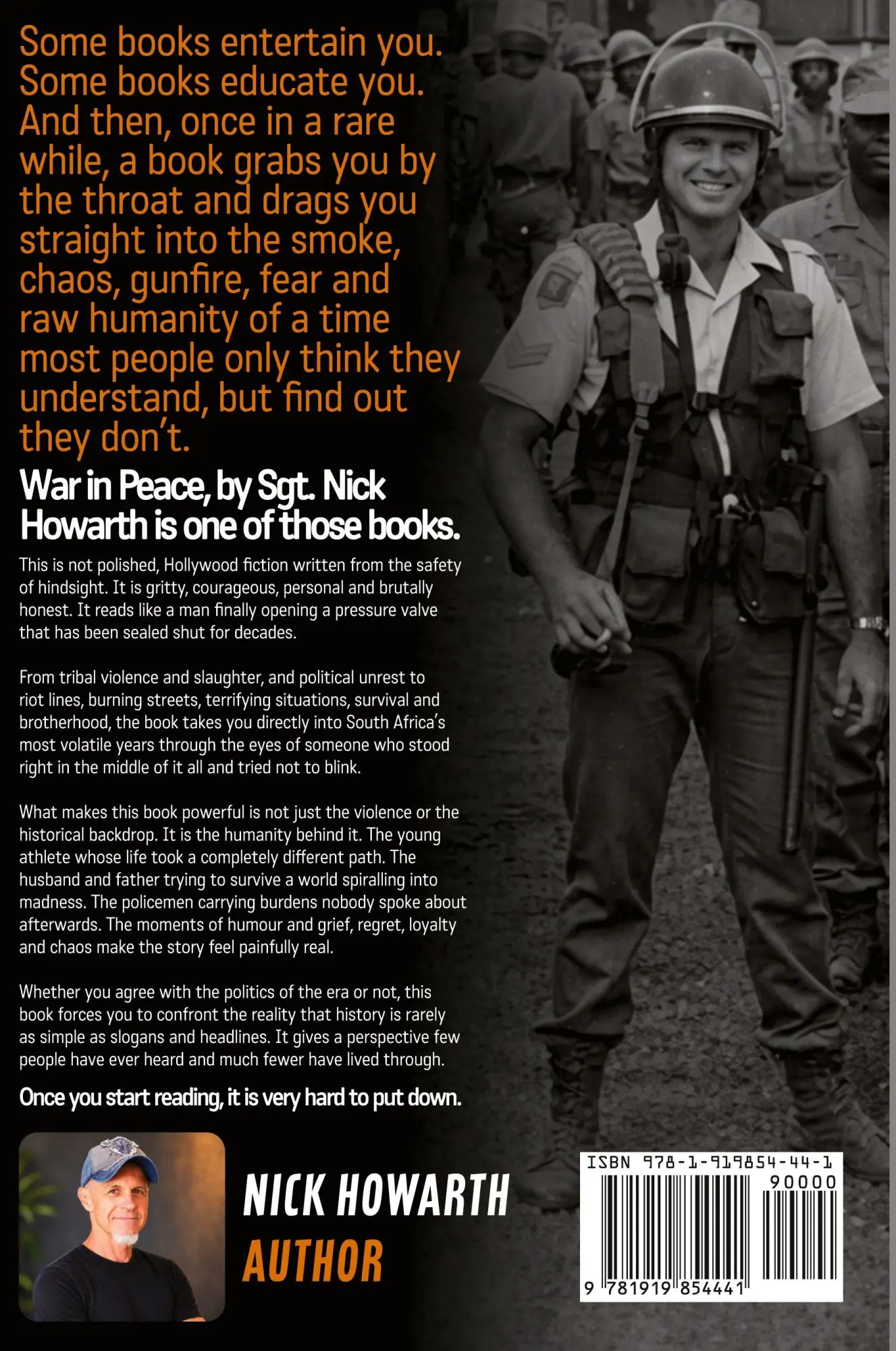 Rückseite: 9781919854441 | War in Peace | Nick Howarth | Taschenbuch | Englisch | 2026