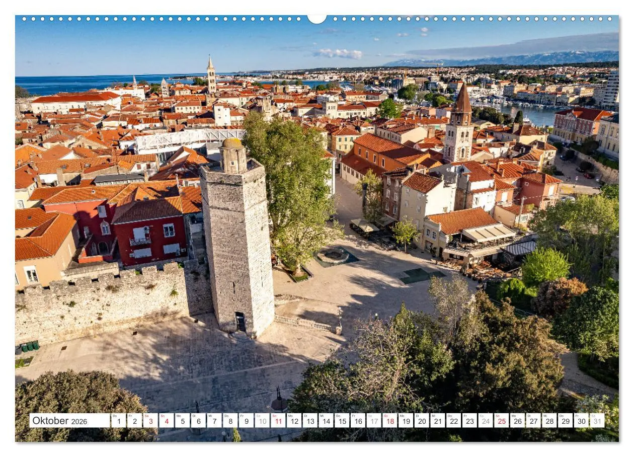 Bild: 9783457394441 | Kroatien - Zadar (hochwertiger Premium Wandkalender 2026 DIN A2...