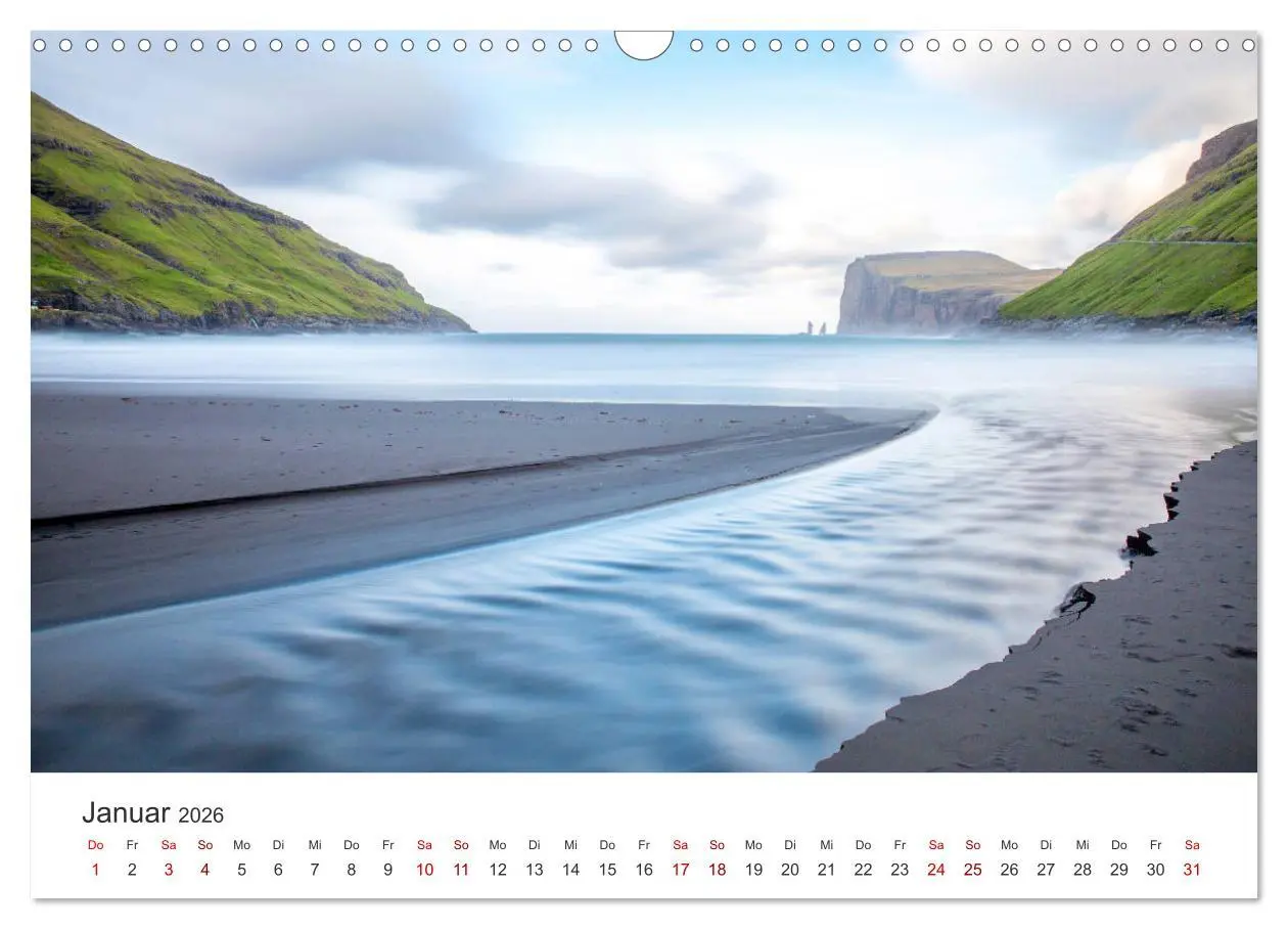Bild: 9783457774441 | Zauber der Färöer Inseln (Wandkalender 2026 DIN A3 quer), CALVENDO...