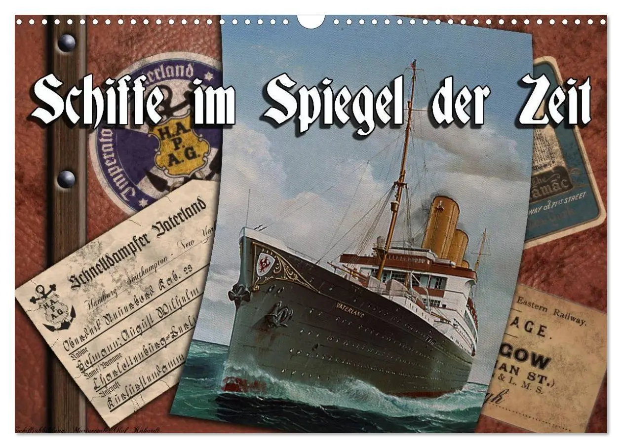 Cover: 9783516174441 | Schiffe im Spiegel ihrer Zeit (Wandkalender 2026 DIN A3 quer),...