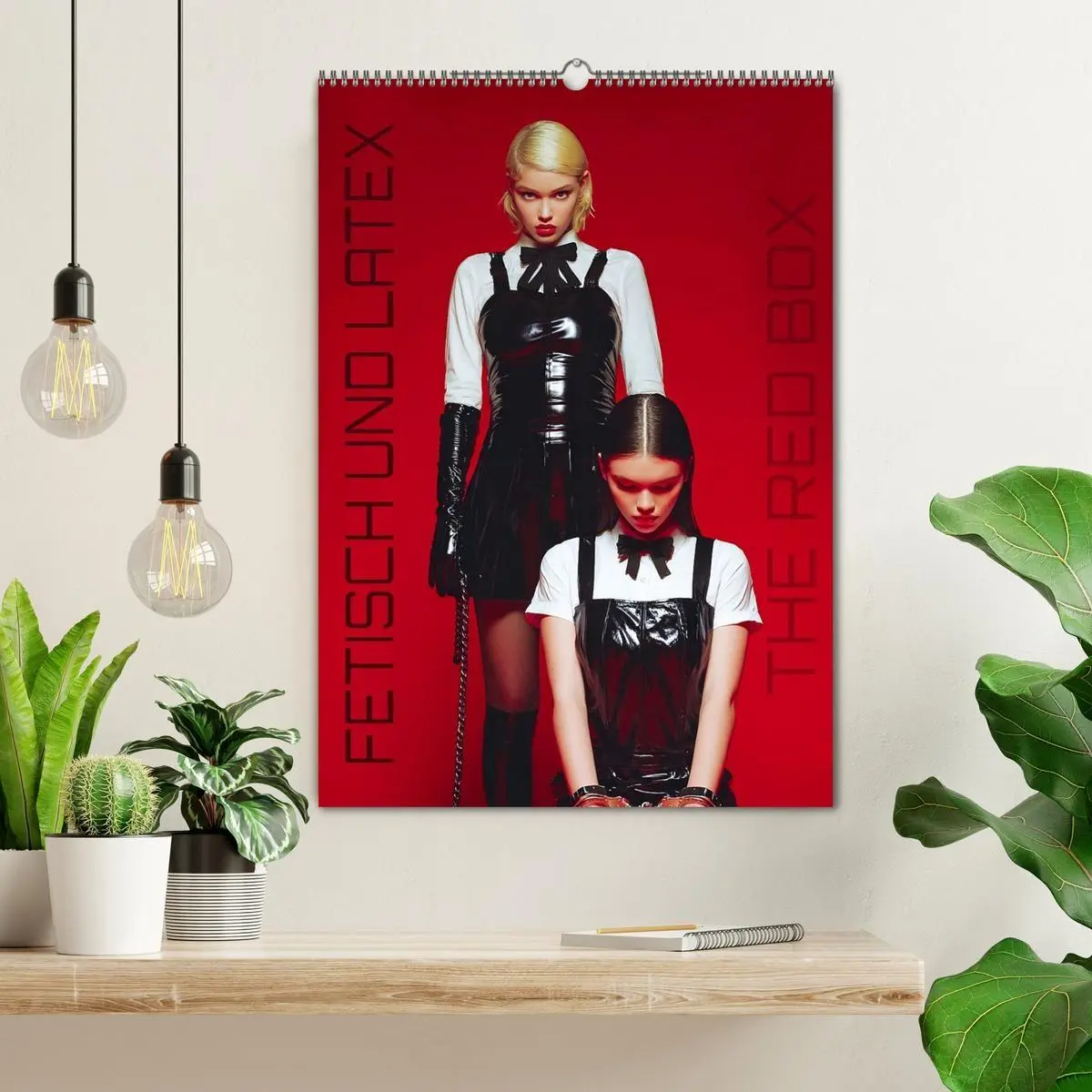 Bild: 9783516624441 | Fetisch und Latex - The Red Box (Wandkalender 2026 DIN A2 hoch),...