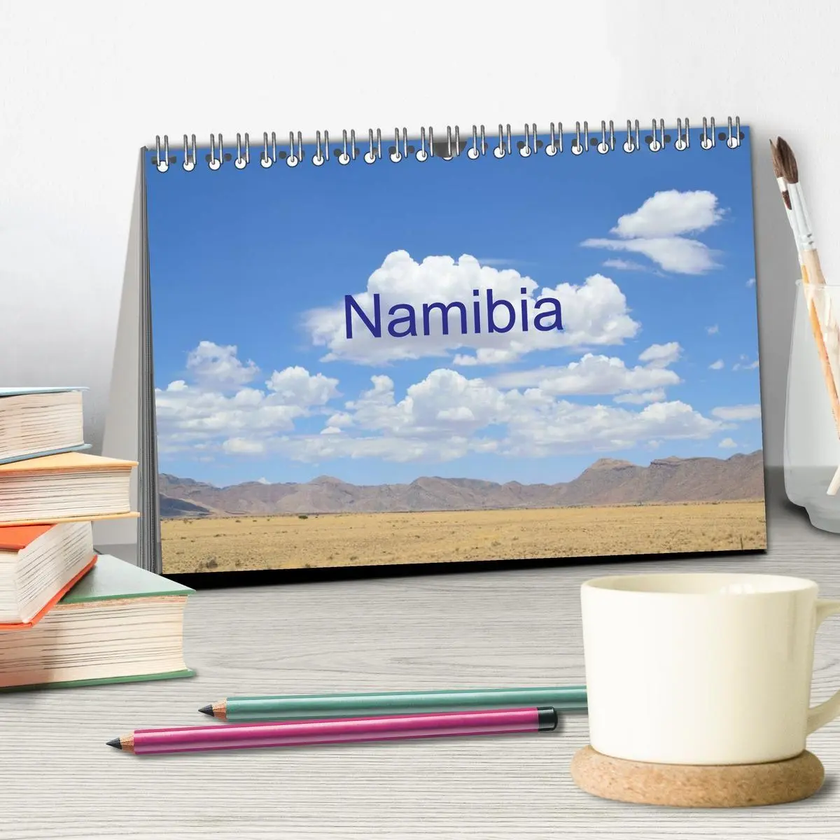 Bild: 9783594224441 | Namibia (Tischkalender 2027 DIN A5 quer), CALVENDO Monatskalender