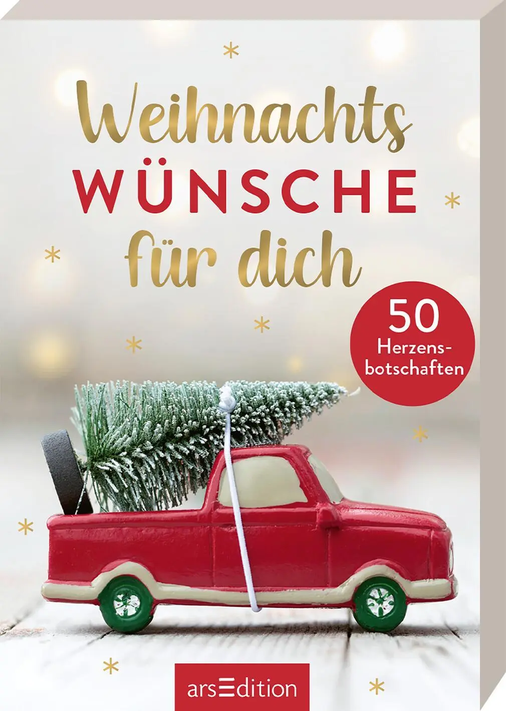 Cover: 9783845854441 | Weihnachtswünsche für dich | 50 Herzensbotschaften | Taschenbuch