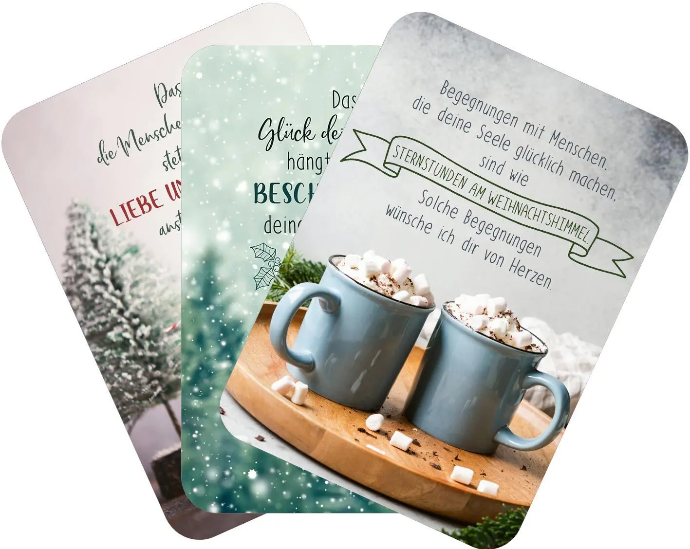 Bild: 9783845854441 | Weihnachtswünsche für dich | 50 Herzensbotschaften | Taschenbuch