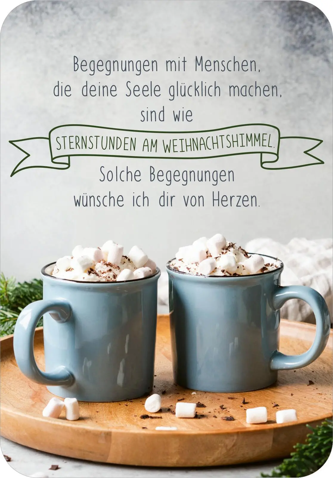Bild: 9783845854441 | Weihnachtswünsche für dich | 50 Herzensbotschaften | Taschenbuch