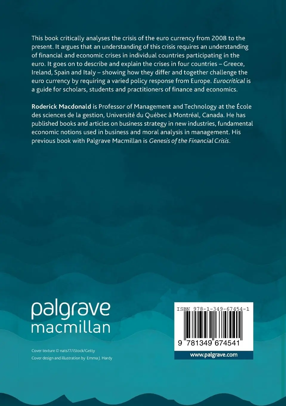 Rückseite: 9781349674541 | Eurocritical | A Crisis of the Euro Currency | Roderick Macdonald