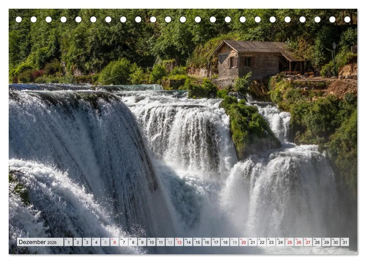 Bild: 9783457384541 | Wasserzauber Bosnien-Herzegowina (Tischkalender 2026 DIN A5 quer),...