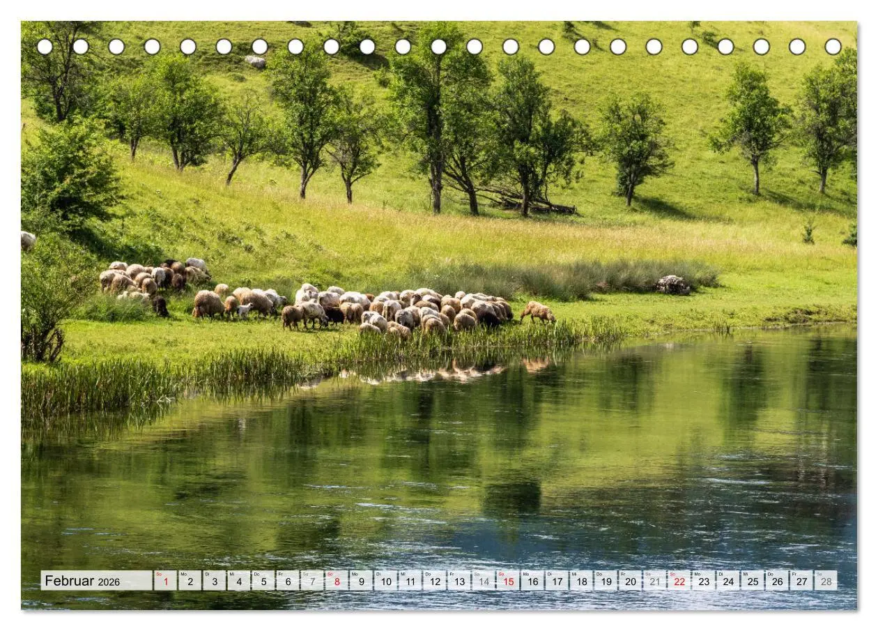 Bild: 9783457384541 | Wasserzauber Bosnien-Herzegowina (Tischkalender 2026 DIN A5 quer),...