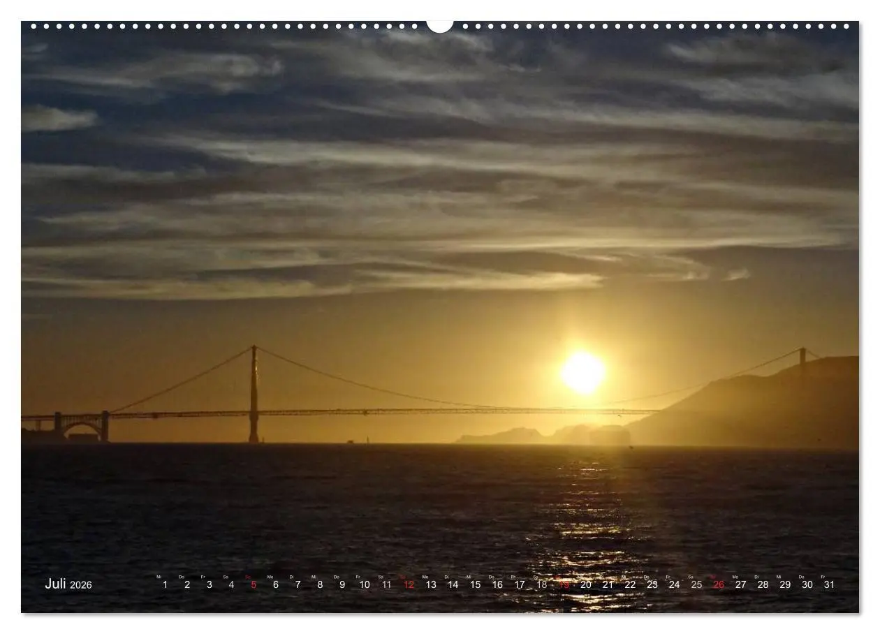Bild: 9783516094541 | San Francisco Westküste USA (hochwertiger Premium Wandkalender 2026...