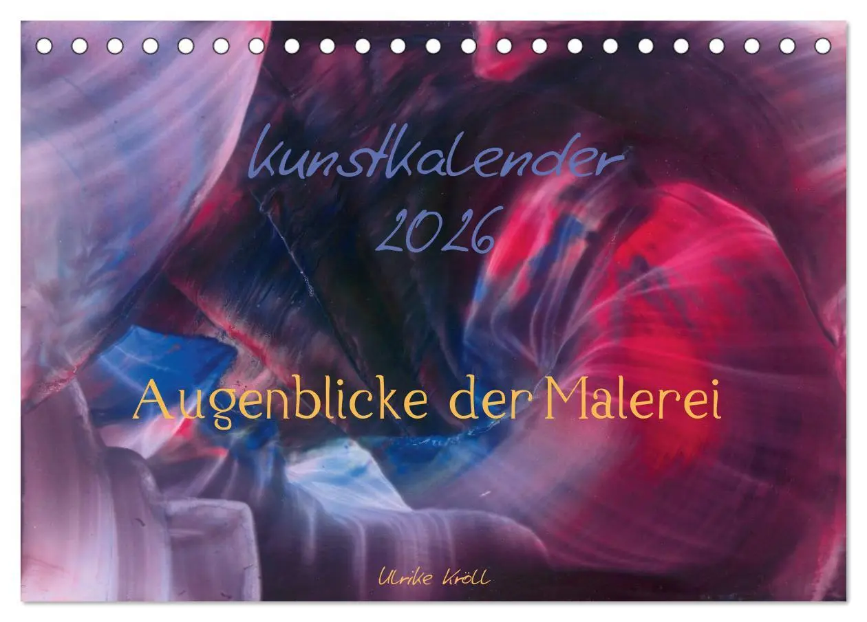 Cover: 9783516164541 | Kunstkalender 2026 - Augenblicke der Malerei (Tischkalender 2026...