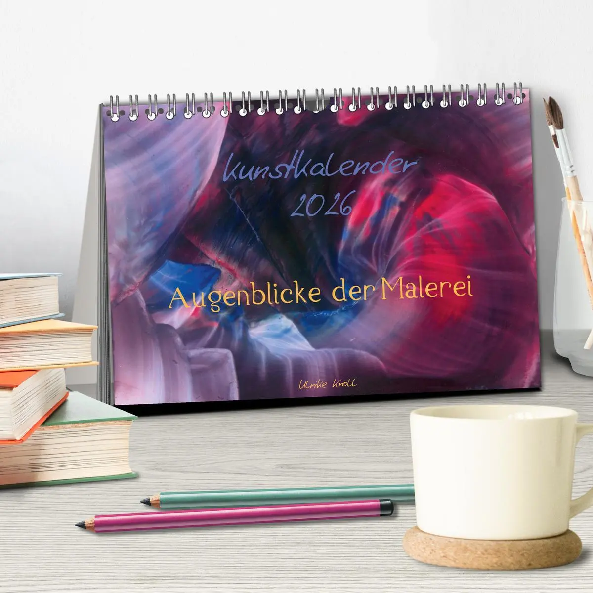 Bild: 9783516164541 | Kunstkalender 2026 - Augenblicke der Malerei (Tischkalender 2026...