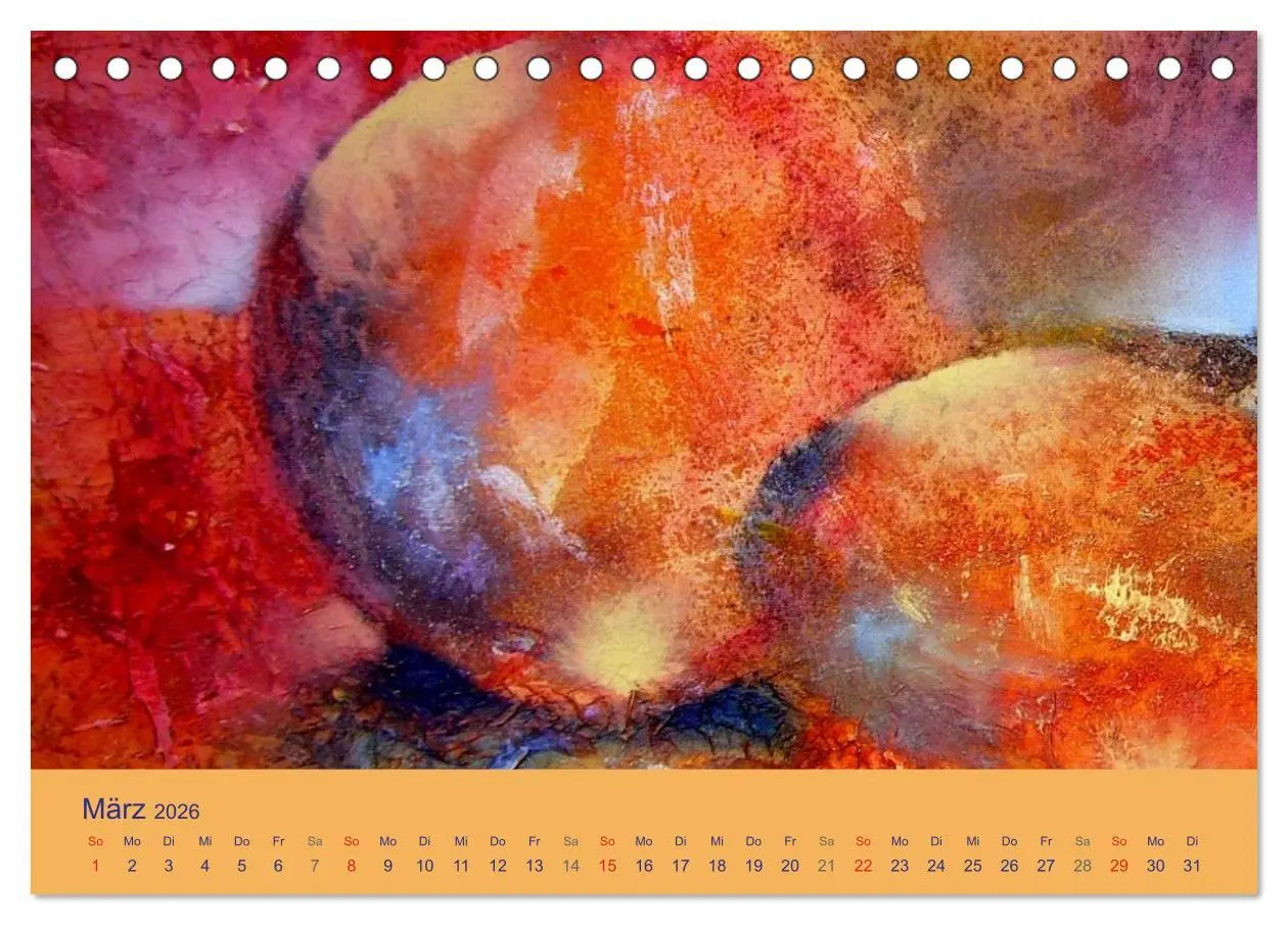 Bild: 9783516164541 | Kunstkalender 2026 - Augenblicke der Malerei (Tischkalender 2026...