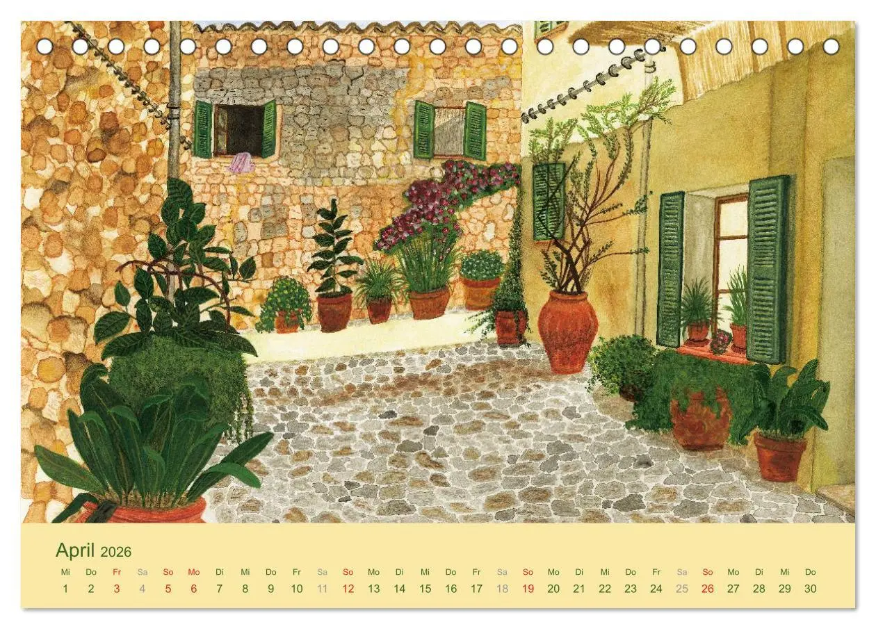Bild: 9783516164541 | Kunstkalender 2026 - Augenblicke der Malerei (Tischkalender 2026...