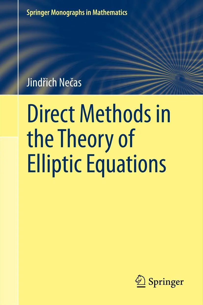 Cover: 9783642104541 | Direct Methods in the Theory of Elliptic Equations | Jindrich Necas Cover: 9783642104541 | Direct Methods in the Theory of Elliptic Equations | Jindrich Necas