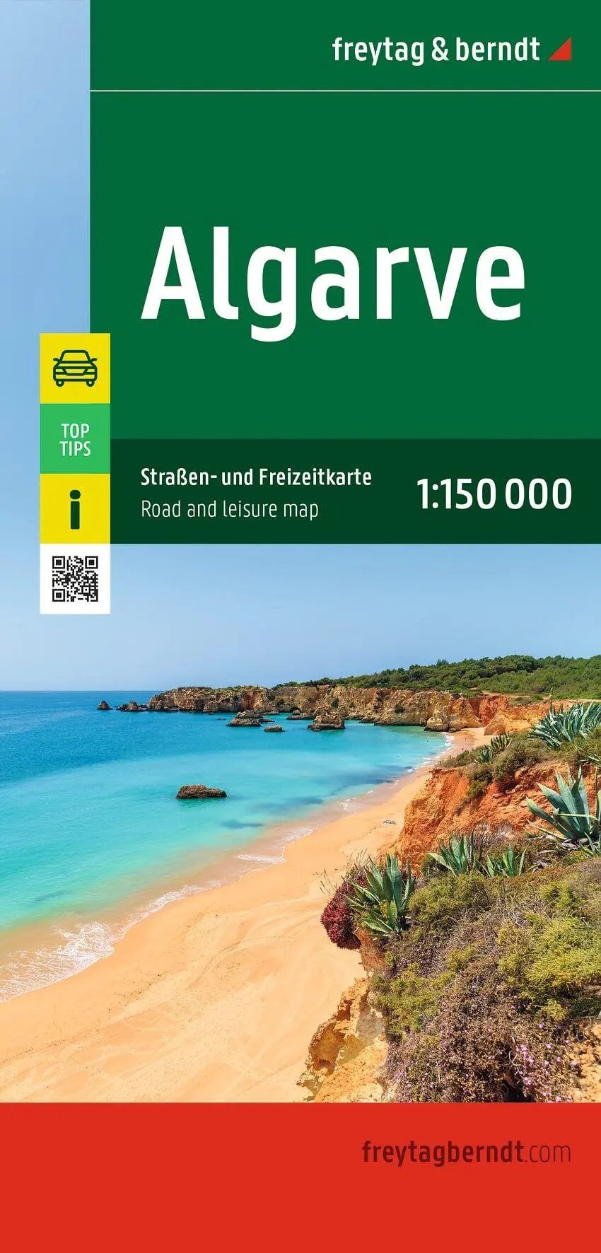 Cover: 9783707924541 | freytag &amp; berndt Straßenkarte Algarve 1:150.000 | Freytag &amp; Berndt