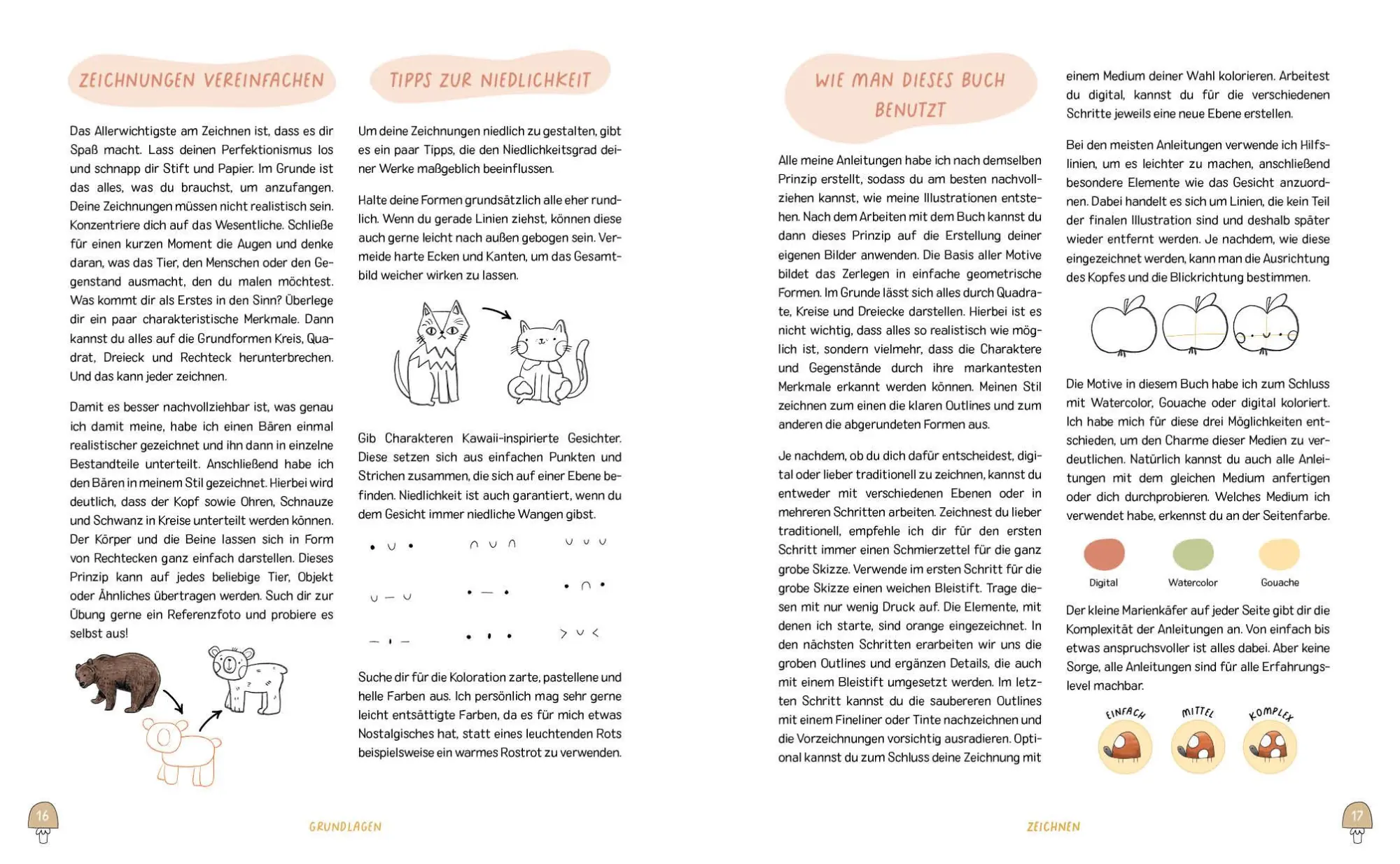 Bild: 9783745924541 | Zeichnen - Cute and Cosy | Julia Walter-Tatarinow | Taschenbuch | 2024