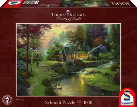 Cover: 4001504584641 | Thomas Kinkade, Friedliche Abendstimmung, 1.000 Teile | Thomas Kinkade