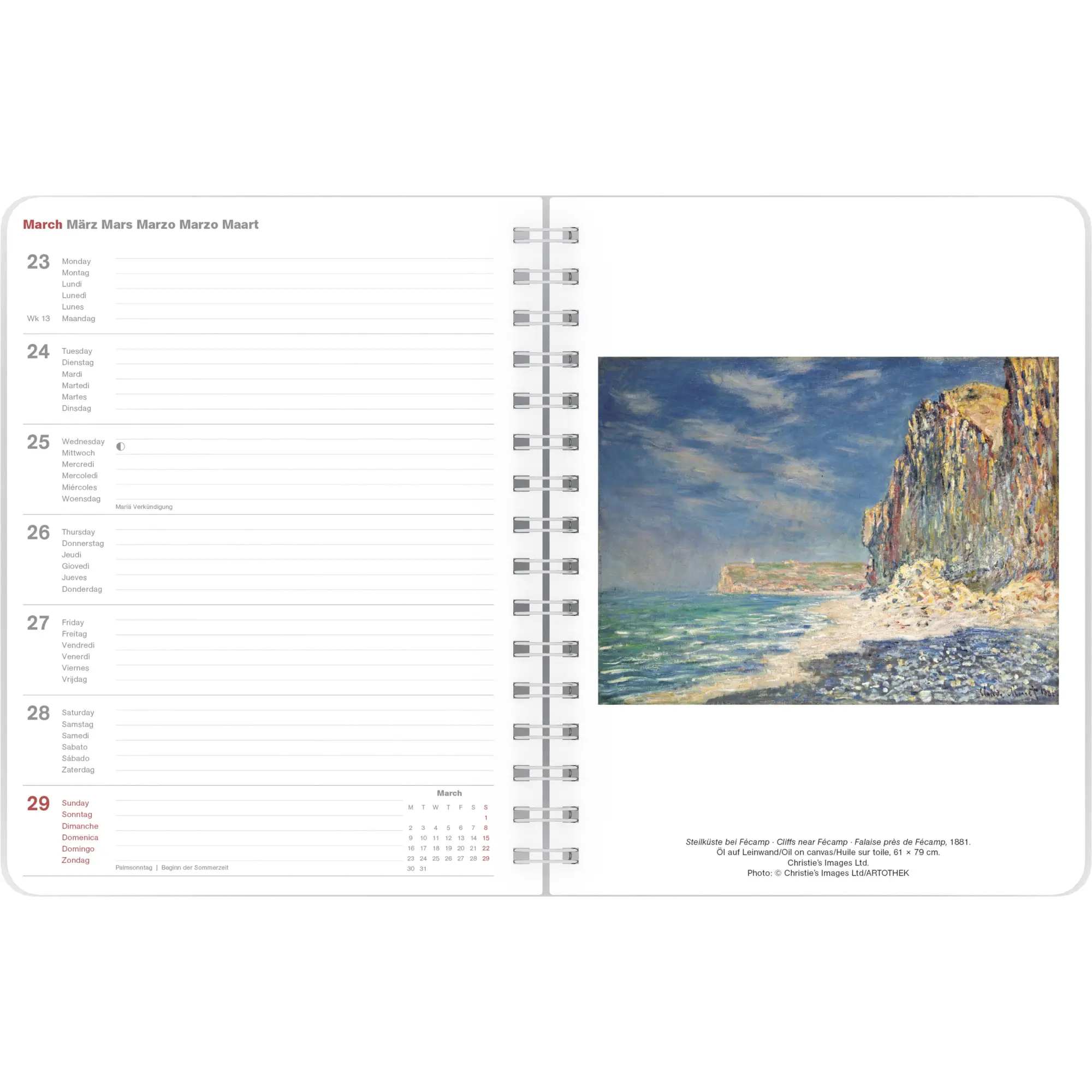 Bild: 4069095004641 | Claude Monet 2026 - Diary - Buchkalender - Taschenkalender -...