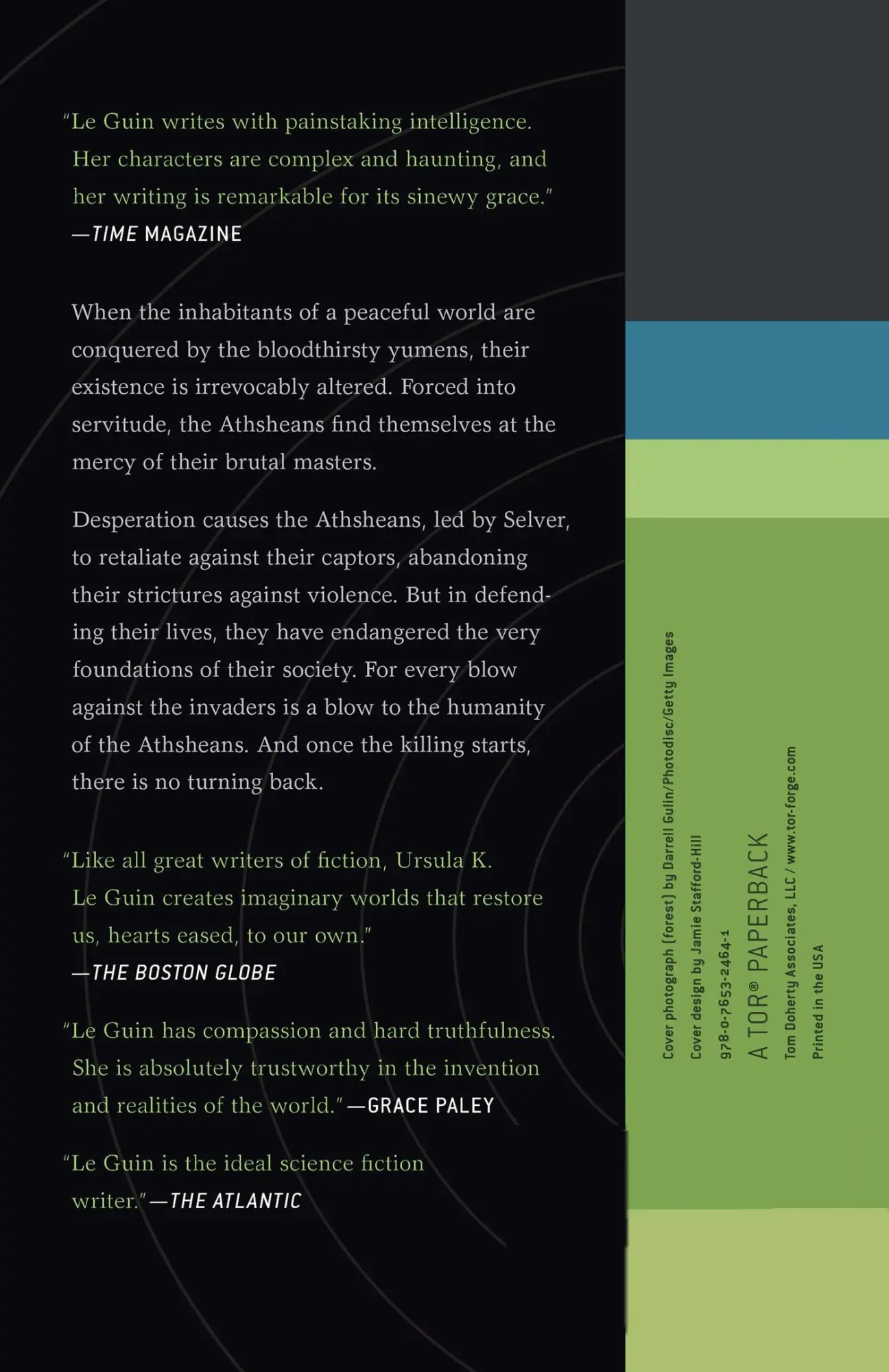 Rückseite: 9780765324641 | The Word for World Is Forest | Ursula K. Le Guin | Taschenbuch | 2010