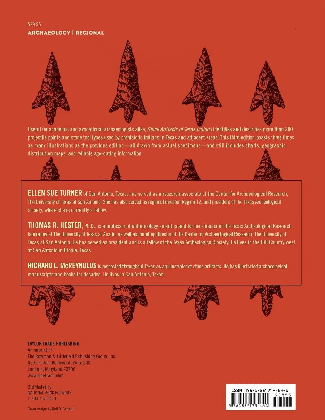 Rückseite: 9781589794641 | Stone Artifacts of Texas Indians | Ellen Sue Turner (u. a.) | Buch