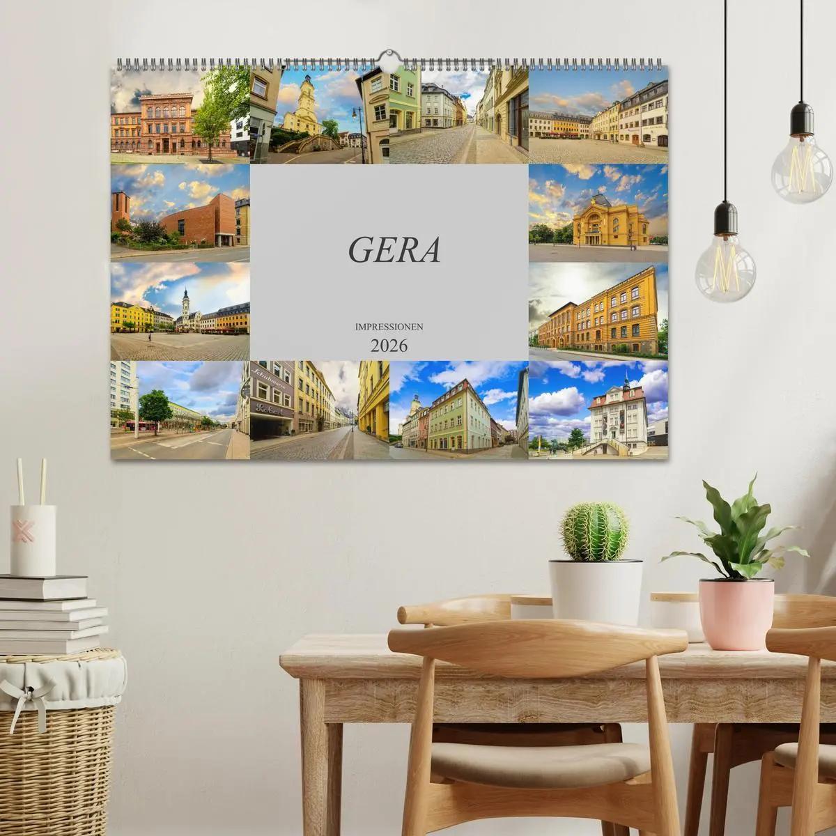 Bild: 9783457824641 | Gera Impressionen (Wandkalender 2026 DIN A2 quer), CALVENDO...
