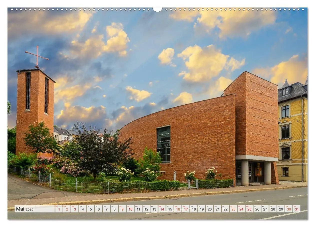 Bild: 9783457824641 | Gera Impressionen (Wandkalender 2026 DIN A2 quer), CALVENDO...