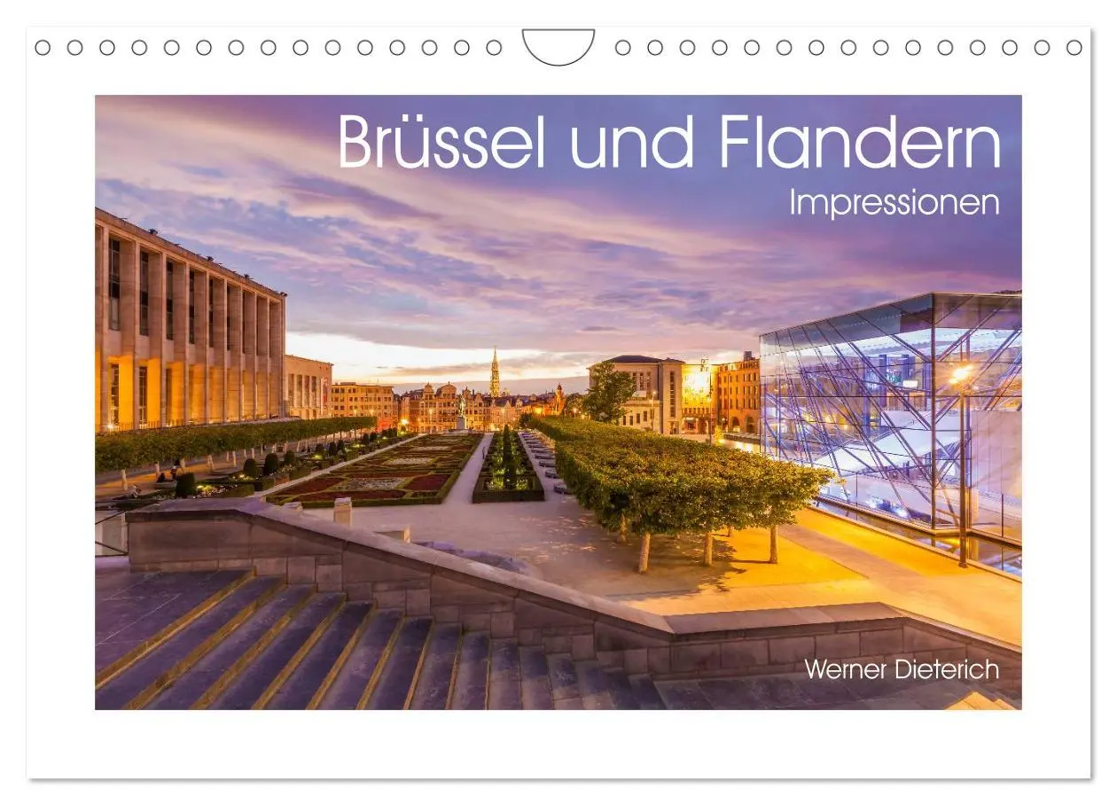 Cover: 9783457994641 | Brüssel und Flandern Impressionen (Wandkalender 2026 DIN A4 quer),...