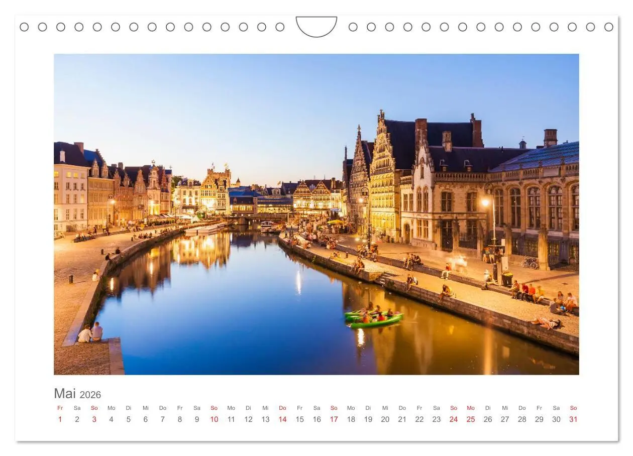 Bild: 9783457994641 | Brüssel und Flandern Impressionen (Wandkalender 2026 DIN A4 quer),...