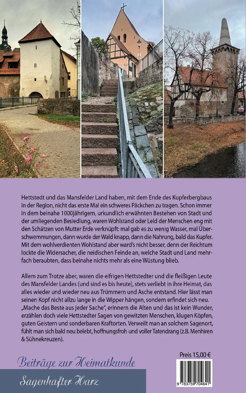 Rückseite: 9783759704641 | Sagenhaftes Hettstedt | Carsten Kiehne | Taschenbuch | 148 S. | 2024
