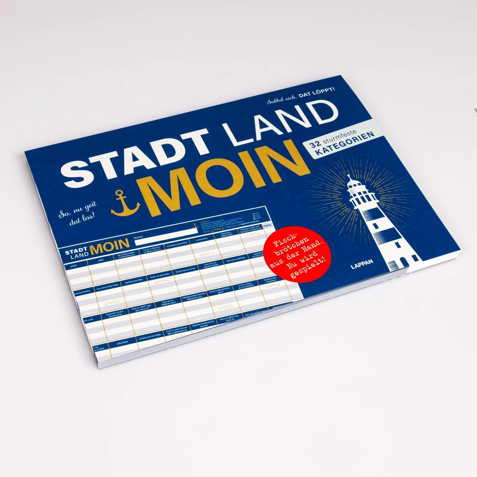 Bild: 9783830364641 | Stadt, Land, MOIN | Das Kult-Spiel für alle Norddeutschen | Buch