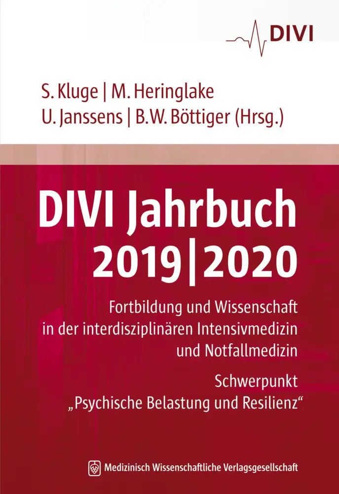 Cover: 9783954664641 | DIVI Jahrbuch 2019/2020 | Stefan Kluge (u. a.) | Taschenbuch | 553 S.