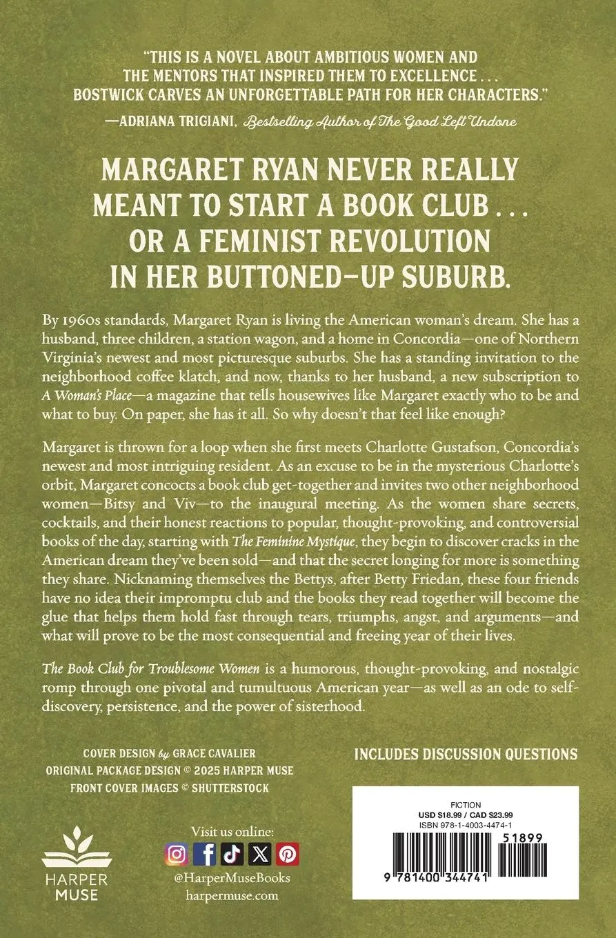 Rückseite: 9781400344741 | The Book Club for Troublesome Women | Marie Bostwick | Taschenbuch