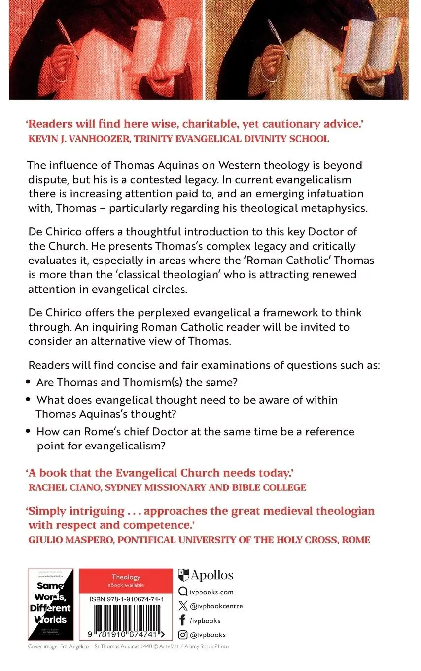 Rückseite: 9781910674741 | Engaging with Thomas Aquinas | Leonardo De Chirico | Taschenbuch
