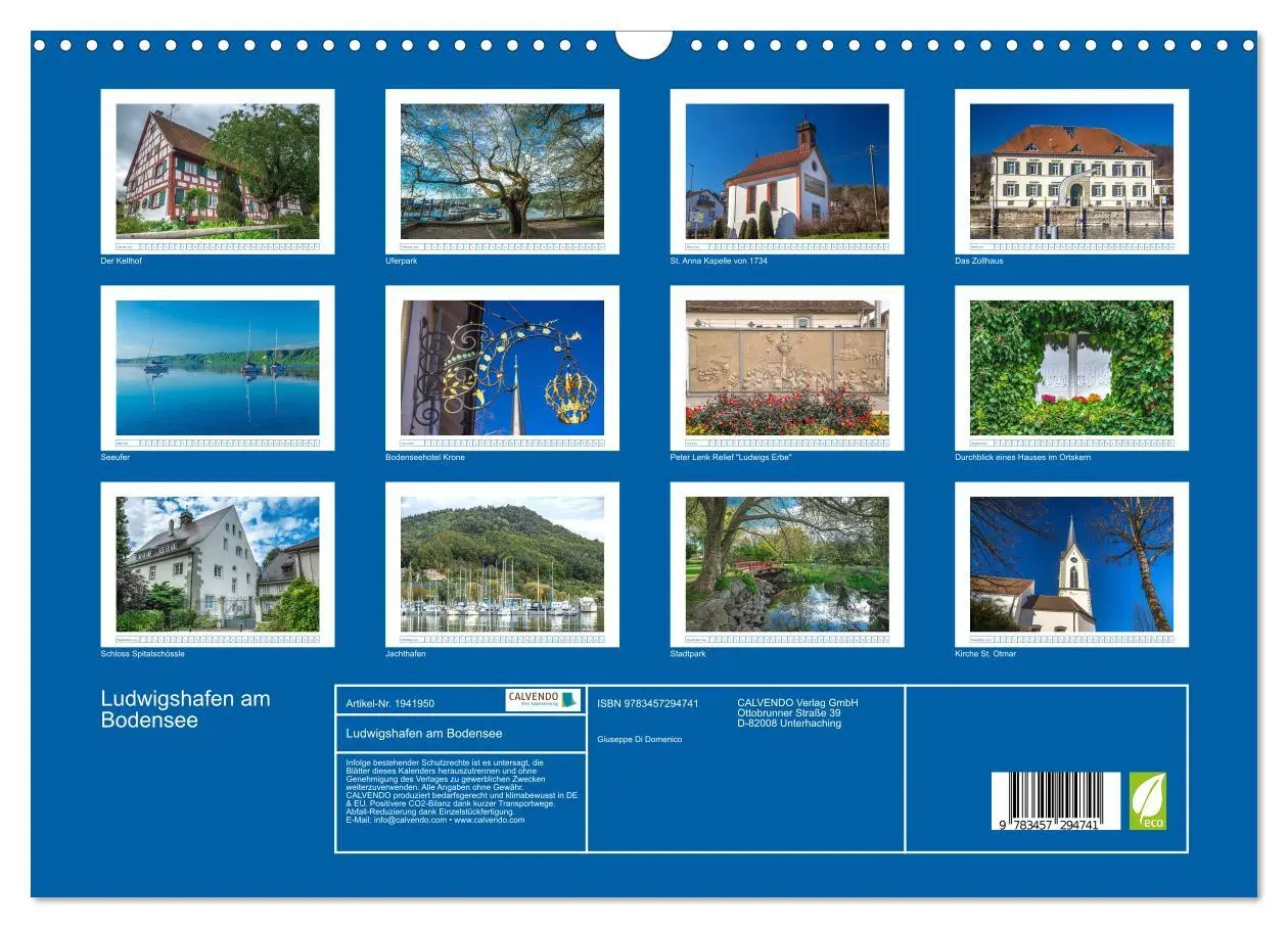 Bild: 9783457294741 | Ludwigshafen am Bodensee (Wandkalender 2026 DIN A3 quer), CALVENDO...