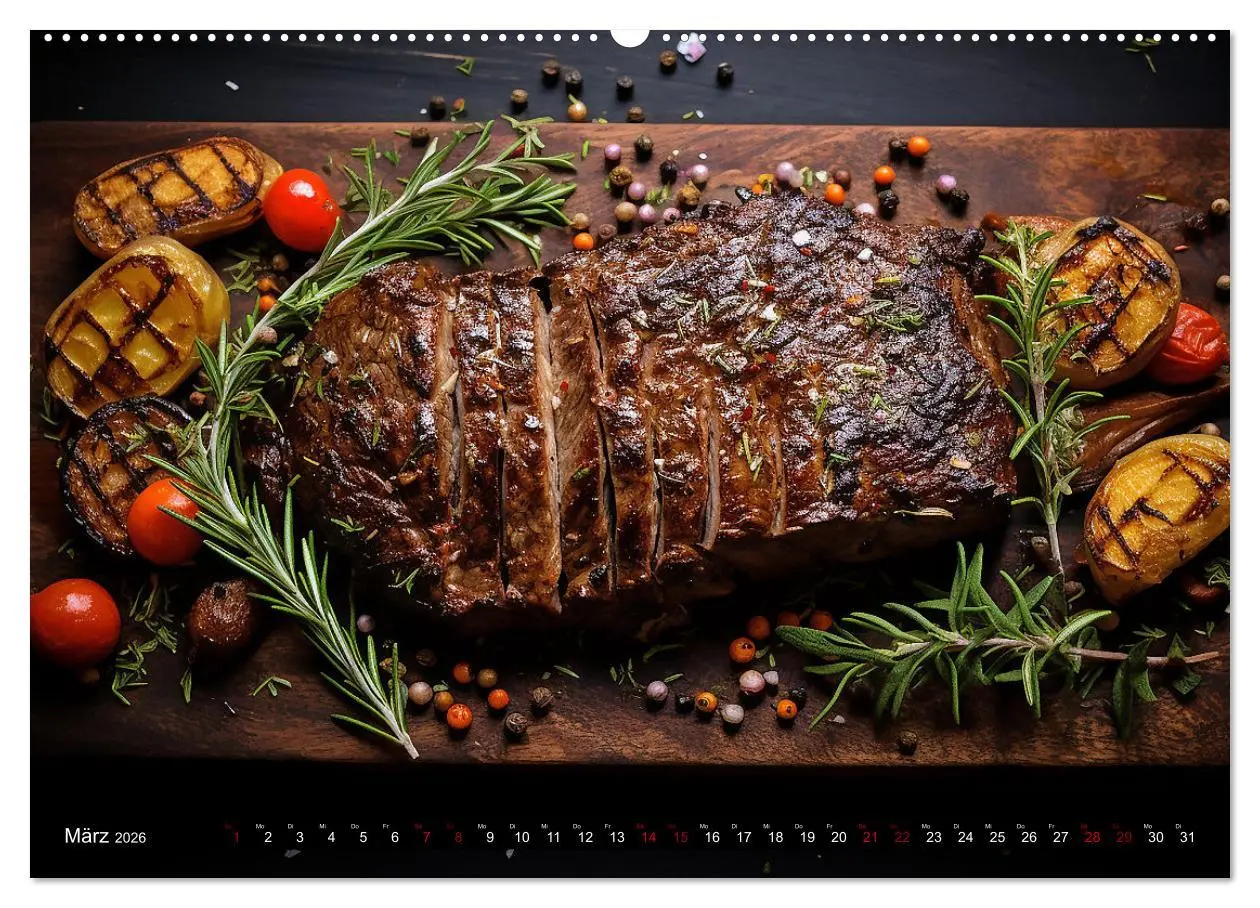 Bild: 9783457504741 | Lecker Ordnung (Wandkalender 2026 DIN A2 quer), CALVENDO...