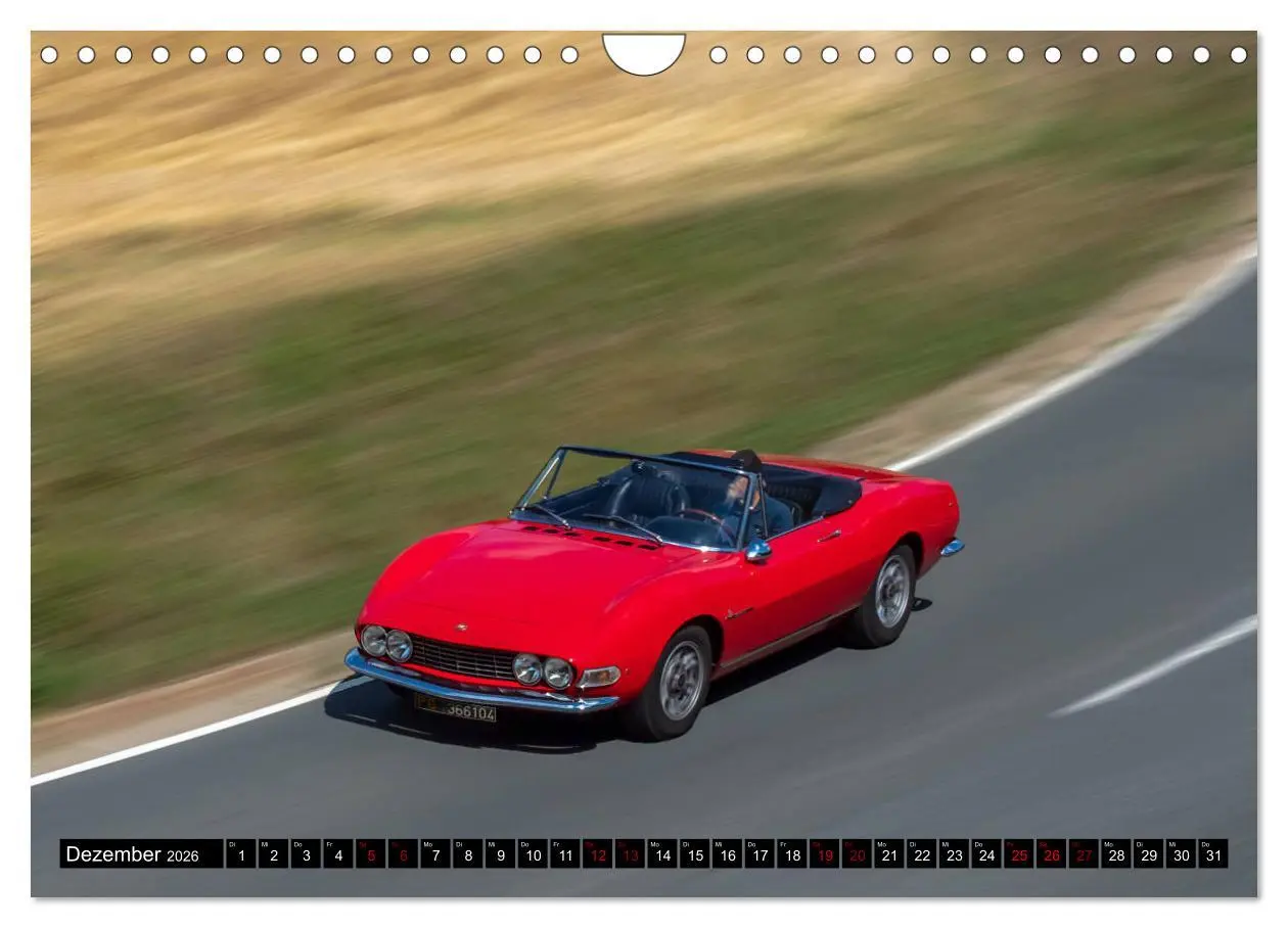 Bild: 9783457744741 | on the road Classic Cabrios (Wandkalender 2026 DIN A4 quer),...