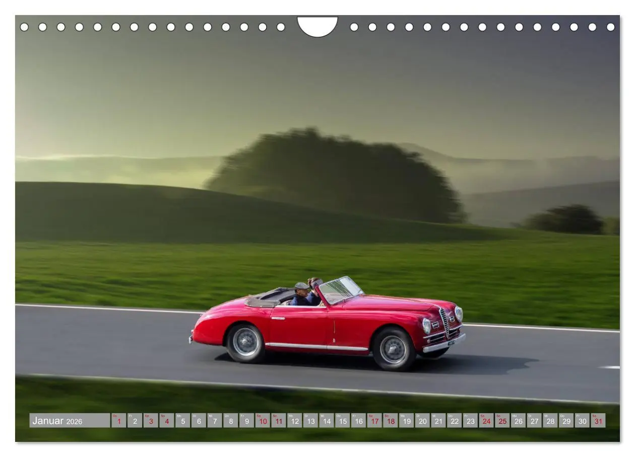 Bild: 9783457744741 | on the road Classic Cabrios (Wandkalender 2026 DIN A4 quer),...