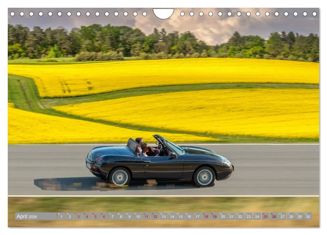 Bild: 9783457744741 | on the road Classic Cabrios (Wandkalender 2026 DIN A4 quer),...