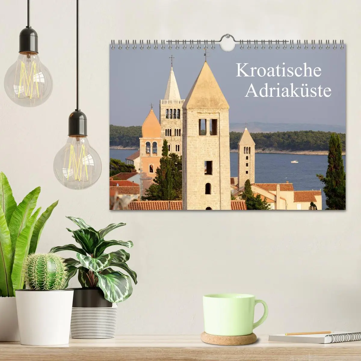 Bild: 9783516144741 | Kroatische Adriaküste (Wandkalender 2026 DIN A4 quer), CALVENDO...
