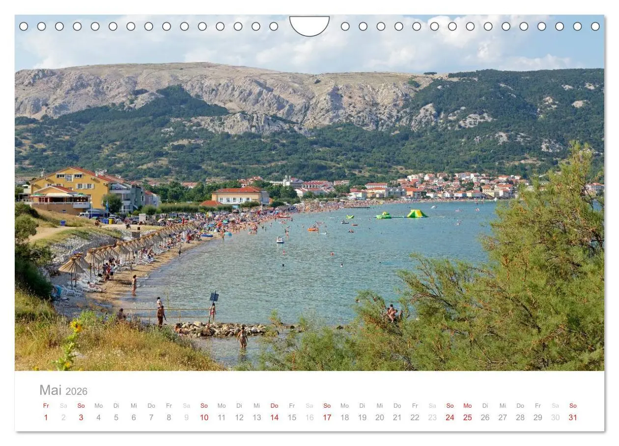 Bild: 9783516144741 | Kroatische Adriaküste (Wandkalender 2026 DIN A4 quer), CALVENDO...
