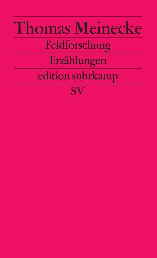 Cover: 9783518124741 | Feldforschung | Erzählungen | Thomas Meinecke | Taschenbuch | 144 S.