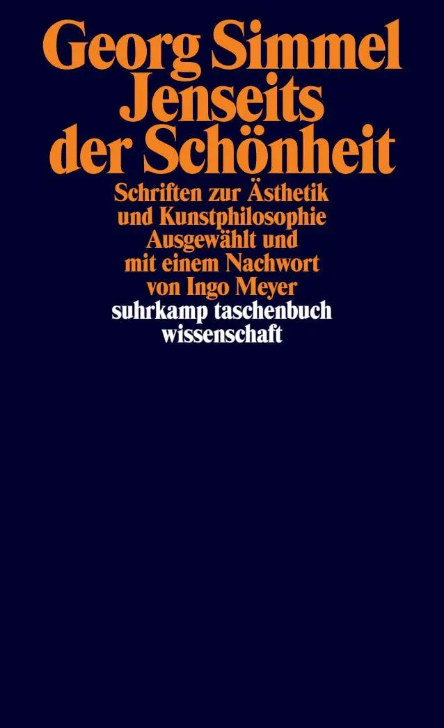 Cover: 9783518294741 | Jenseits der Schönheit | Schriften zur Ästhetik und Kunstphilosophie