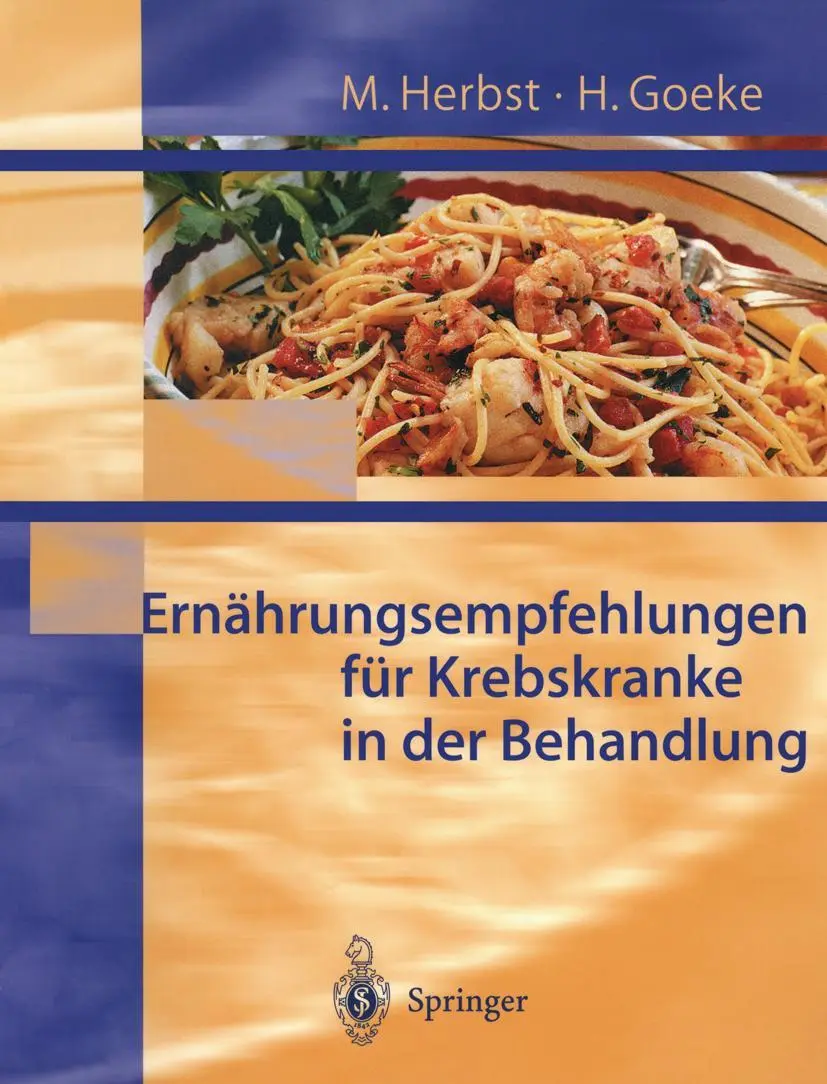 Cover: 9783540664741 | Ernährungsempfehlungen für Krebskranke in Behandlung | Goeke (u. a.)