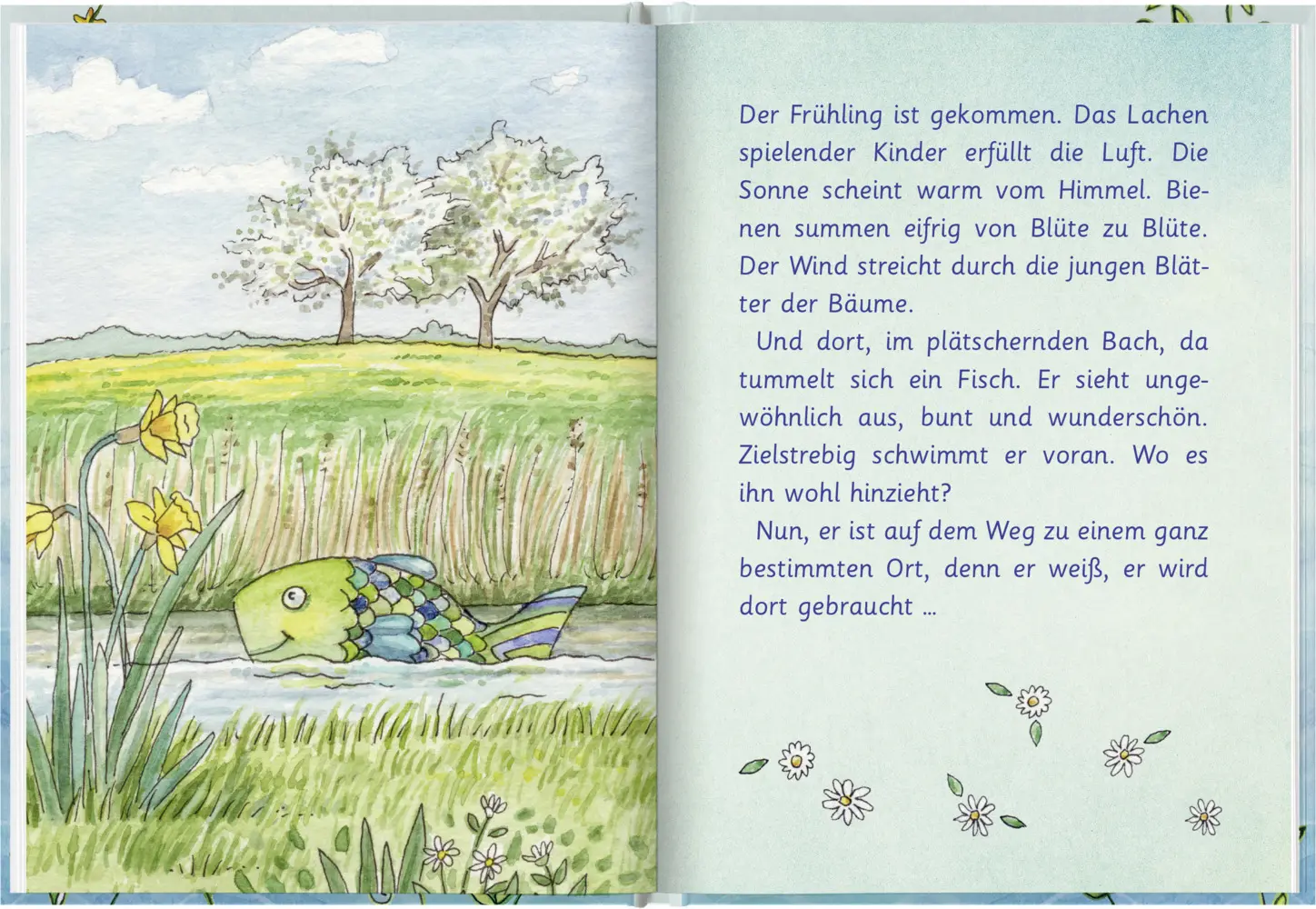 Bild: 9783629004741 | Der Wunschfisch. Eine Geschichte über Freundschaft | Luise Holthausen